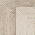 Rectangular Rattan Placemat - White Wash - Coastal Villa Homeware
